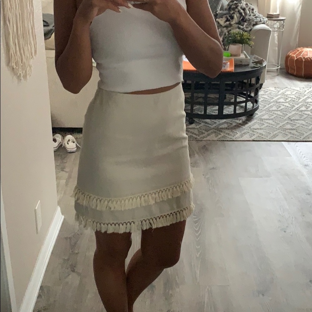 Loft Tassel Skirt